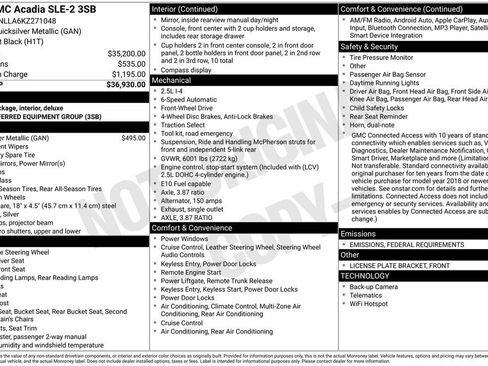 Used 2019 GMC Acadia SLE image 5