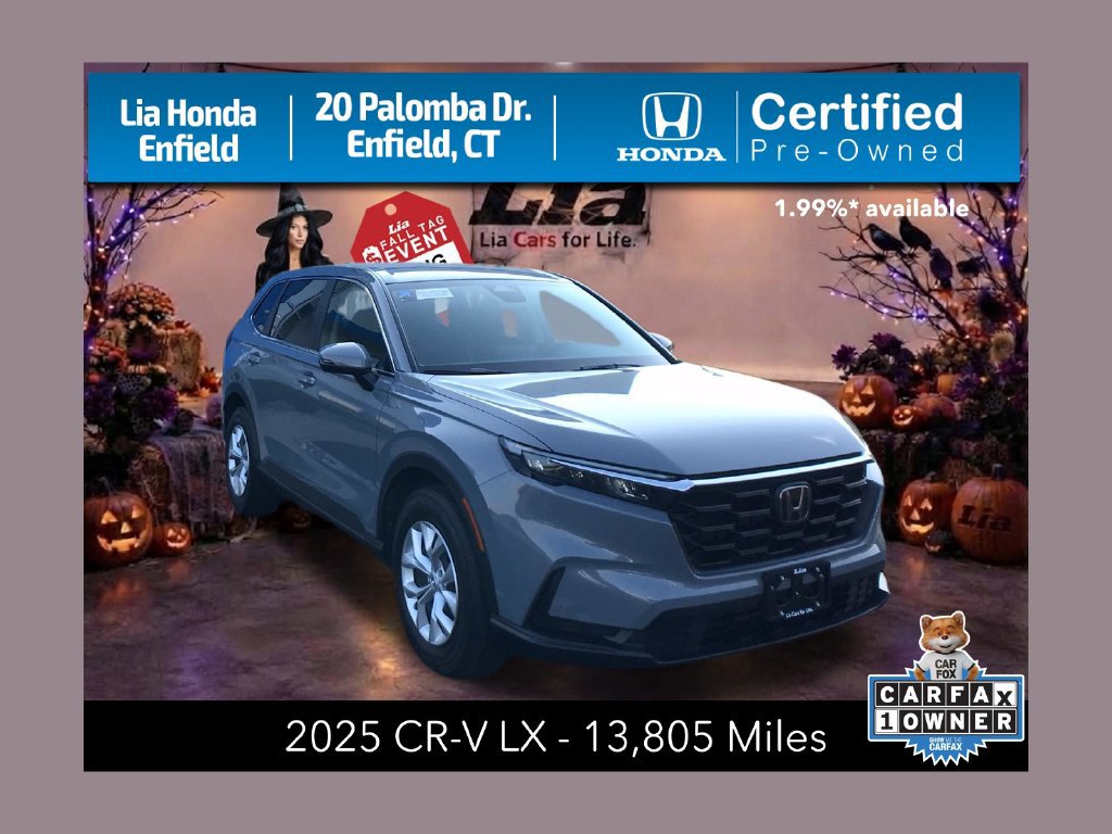 Certified 2025 Honda CR-V LX image 1