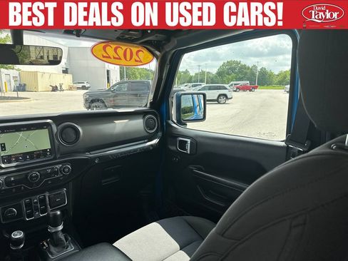 Used 2022 Jeep Wrangler Unlimited Sport AWD/4WD image 24
