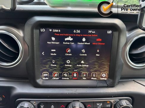 Certified 2023 Jeep Gladiator Rubicon w/ Cold Weather Group AWD/4WD image 89