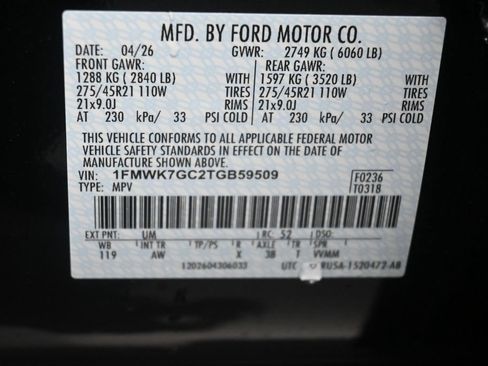 New 2026 Ford Explorer ST RWD image 19