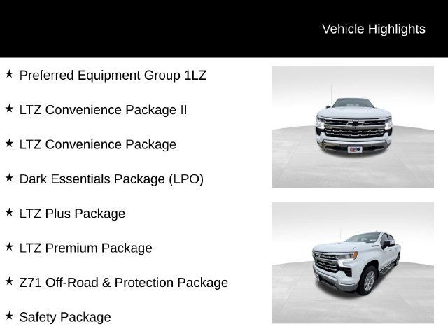 Used 2022 Chevrolet Silverado 1500 LTZ w/ LTZ Premium Package AWD/4WD image 13
