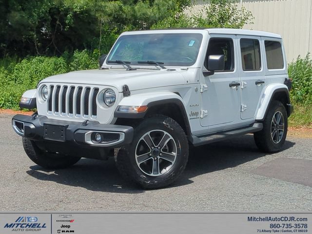 Used 2023 Jeep Wrangler Unlimited Sahara w/ Safety Group AWD/4WD image 1