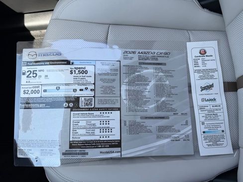 New 2026 MAZDA CX-90 3.3 Turbo w/ Premium Plus Pkg AWD/4WD image 37