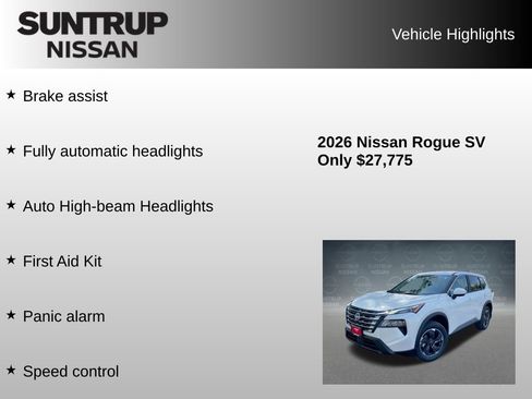 Used 2026 Nissan Rogue SV w/ Cold Weather Package image 39