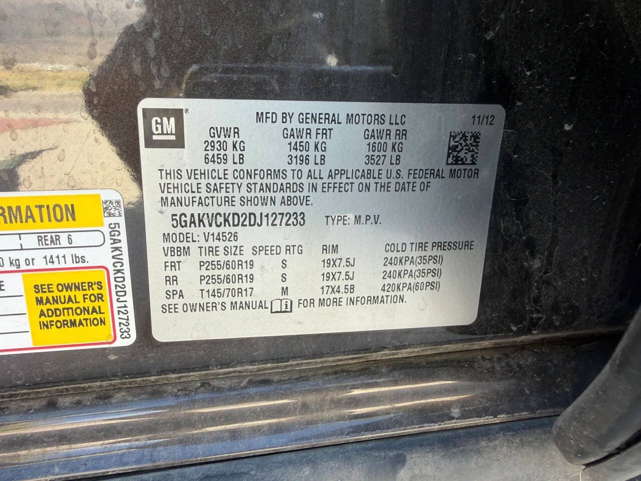 Used 2013 Buick Enclave Leather AWD/4WD image 33