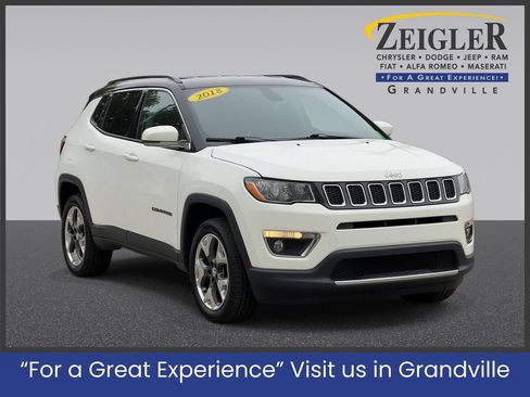 Certified 2018 Jeep Compass Limited AWD/4WD image 1