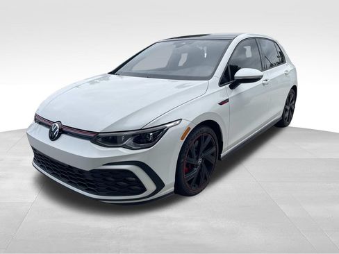 Used 2022 Volkswagen GTI SE w/ Black Wheel Package FWD image 3
