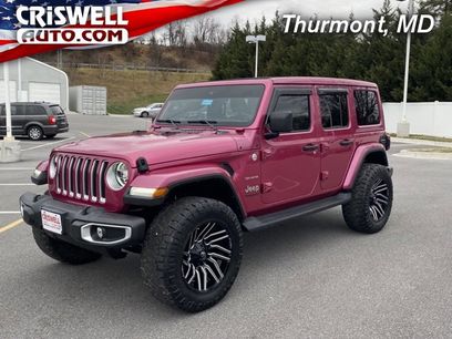 Used 2022 Jeep Wrangler Unlimited Sahara w/ LED Lighting Group