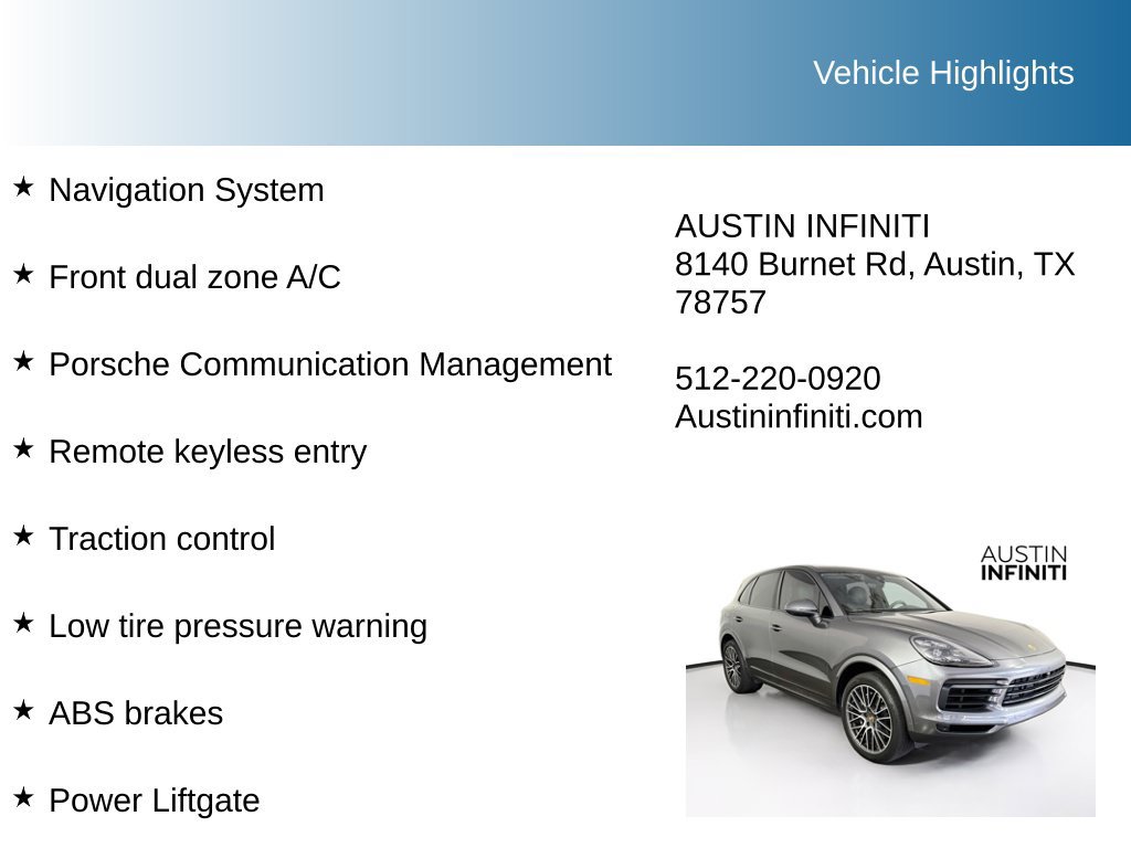 Used 2021 Porsche Cayenne AWD/4WD image 9