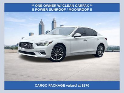 Used 2023 INFINITI Q50 Luxe w/ Cargo Package