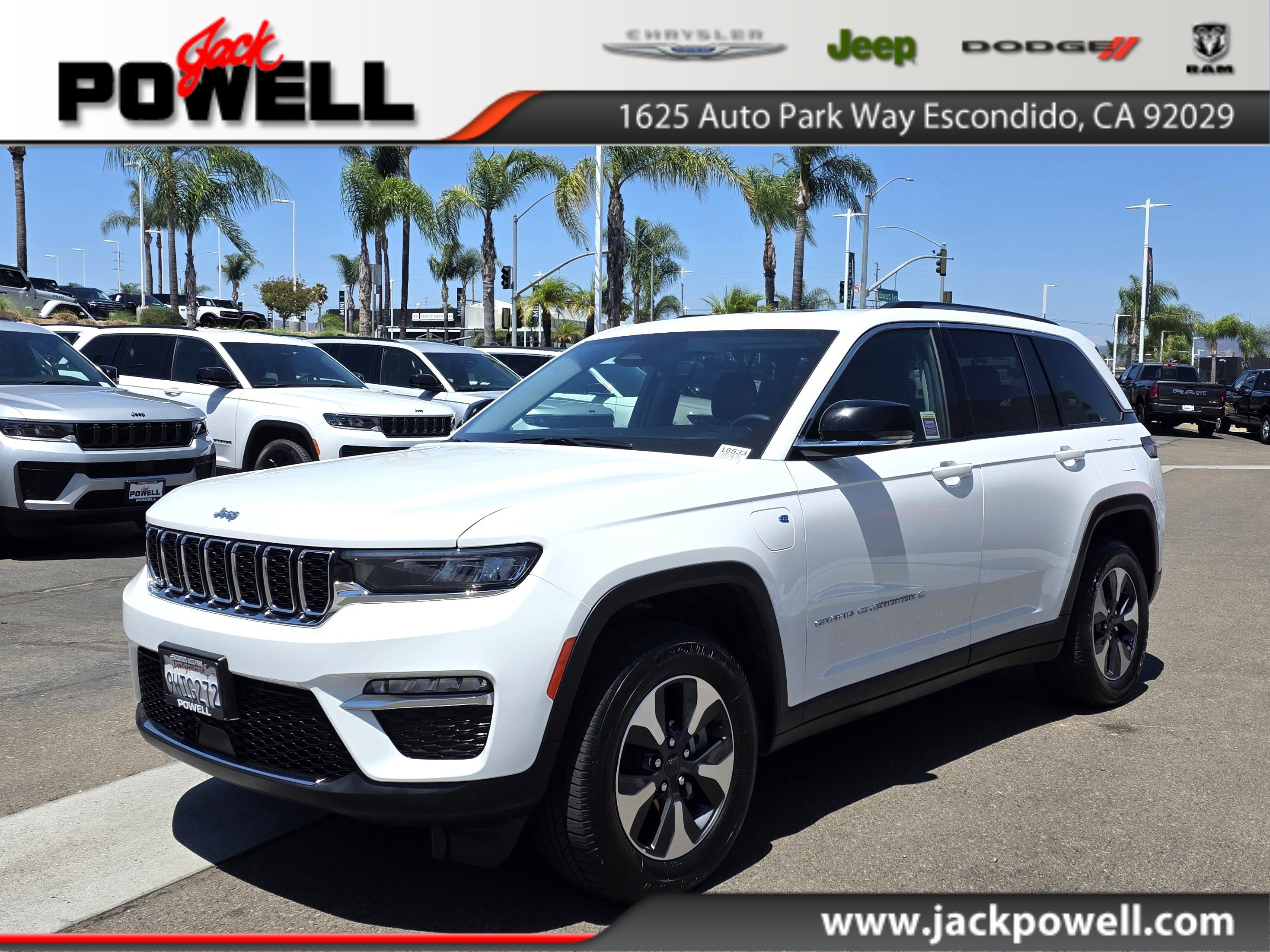 Certified 2024 Jeep Grand Cherokee Limited 4xe AWD/4WD image 1