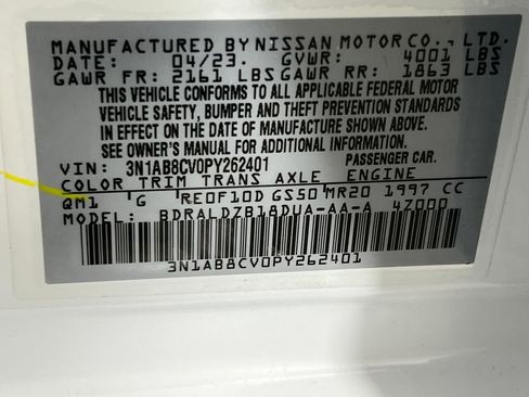 Used 2023 Nissan Sentra SV image 13