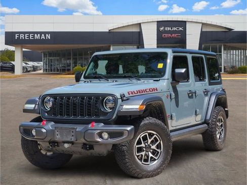 Used 2024 Jeep Wrangler Unlimited Rubicon w/ Technology Group AWD/4WD image 1