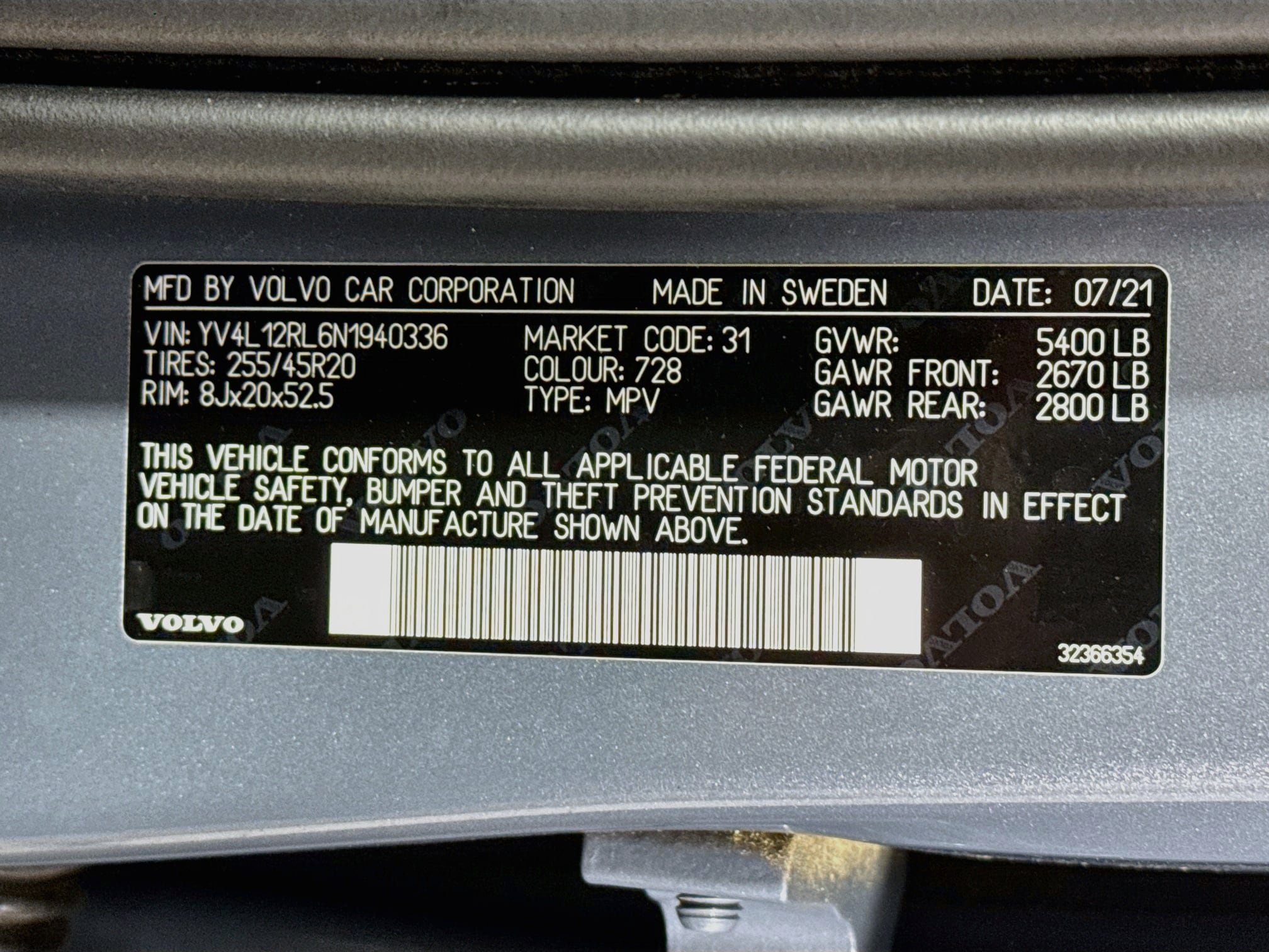 Used 2022 Volvo XC60 B5 Inscription w/ Advanced Package AWD/4WD image 32
