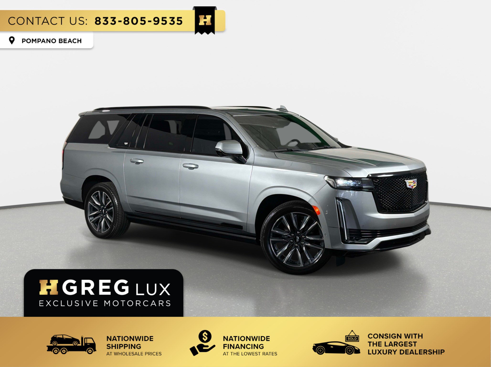 Used 2024 Cadillac Escalade ESV Sport w/ Touring Package AWD/4WD image 1