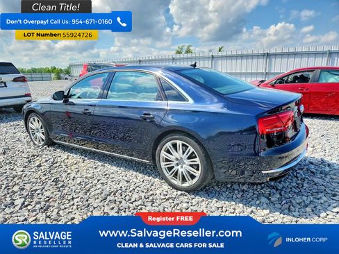 Used 2014 Audi A8 L 4.0T w/ Premium Package AWD/4WD image 3