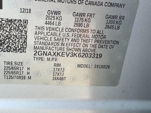 Used 2019 Chevrolet Equinox LT FWD image 22