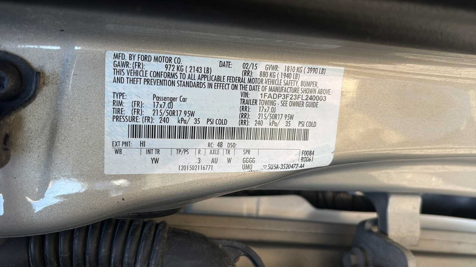 Used 2015 Ford Focus SE w/ SE Sport Package FWD image 20