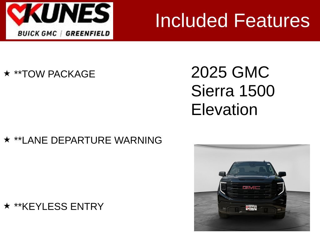 Used 2025 GMC Sierra 1500 Elevation AWD/4WD image 3