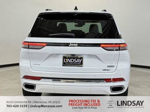 New 2025 Jeep Grand Cherokee Overland w/ Adv Protech Group III AWD/4WD image 8