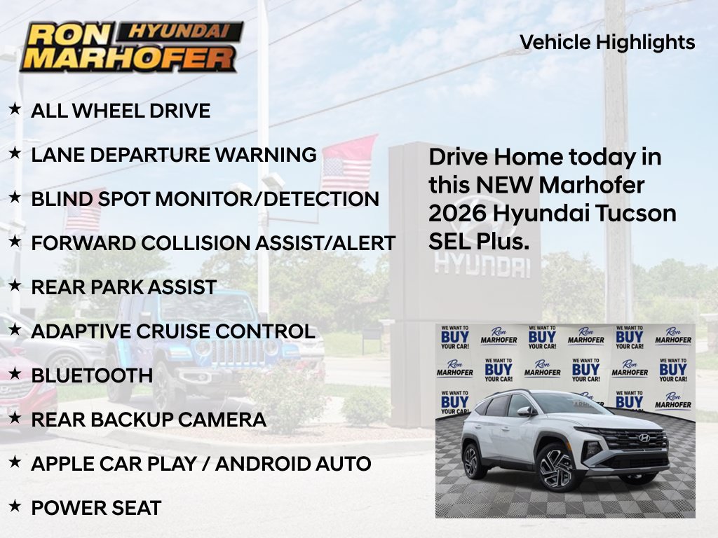 New 2026 Hyundai Tucson SEL Plus AWD/4WD image 76