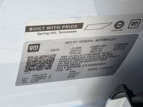 New 2026 Cadillac Lyriq V w/ Exterior Carbon Fiber Package AWD/4WD image 29