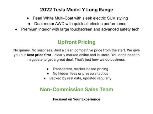 Used 2022 Tesla Model Y Long Range AWD/4WD image 3