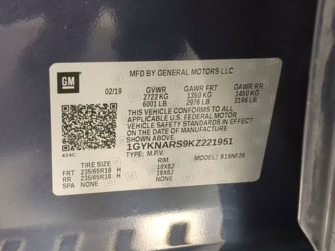 Used 2019 Cadillac XT5 FWD image 46