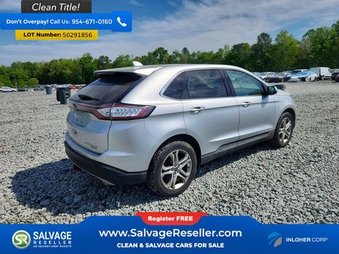 Used 2017 Ford Edge Titanium w/ Technology Package FWD image 4
