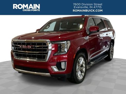 Used 2021 GMC Yukon XL SLT w/ SLT Premium Package image 1