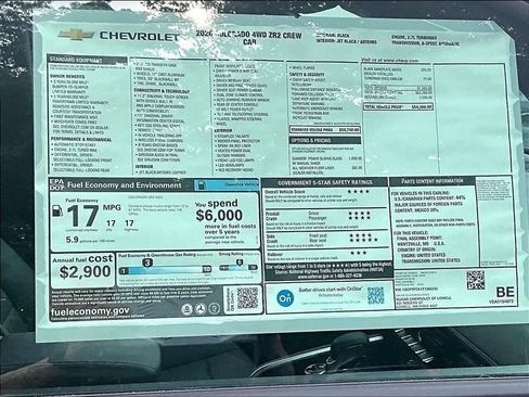 New 2026 Chevrolet Colorado ZR2 AWD/4WD image 17