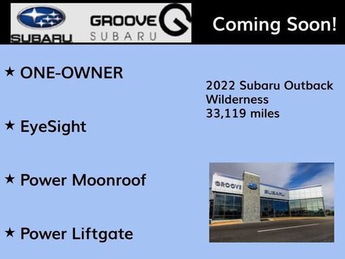 Used 2022 Subaru Outback Wilderness w/ Wilderness Package AWD/4WD image 2