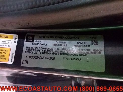 Used 2021 Chevrolet Spark LT image 21