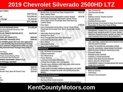 Used 2019 Chevrolet Silverado 2500 LTZ w/ Duramax Plus Package