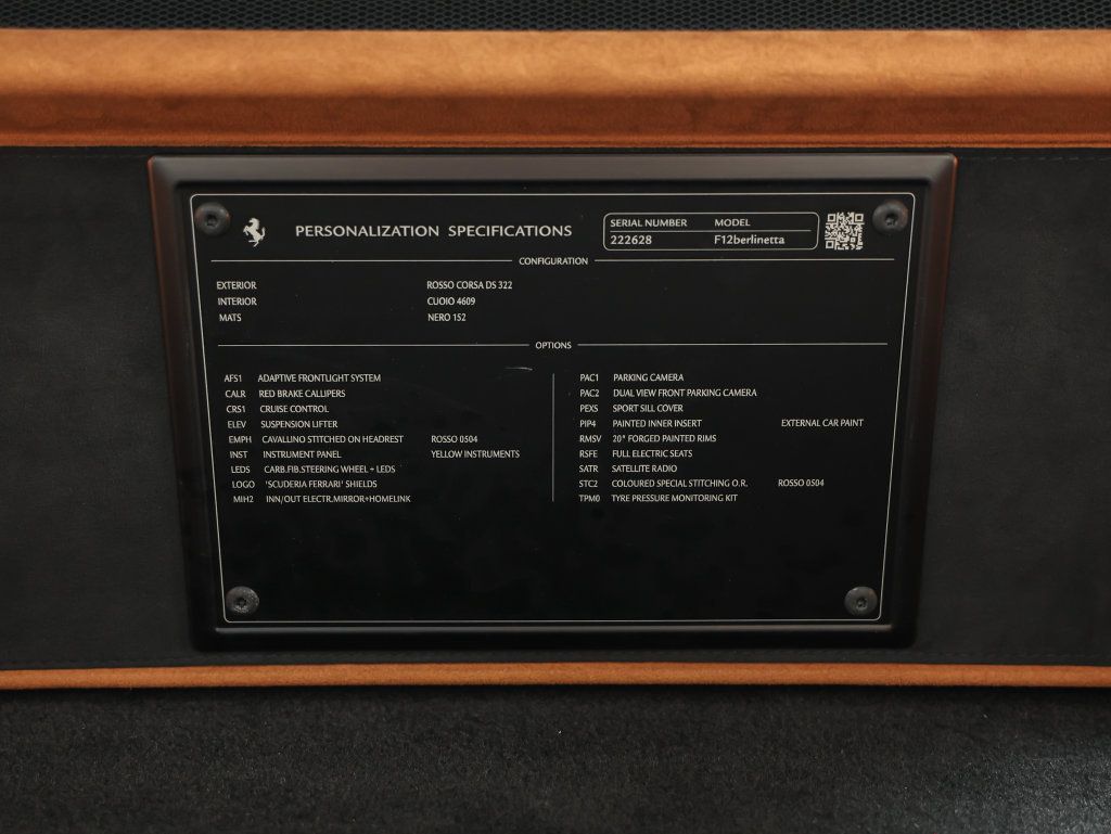 Certified 2017 Ferrari F12 Berlinetta RWD image 34