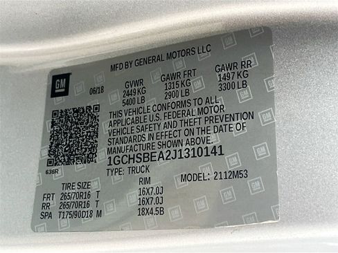 Used 2018 Chevrolet Colorado W/T image 28