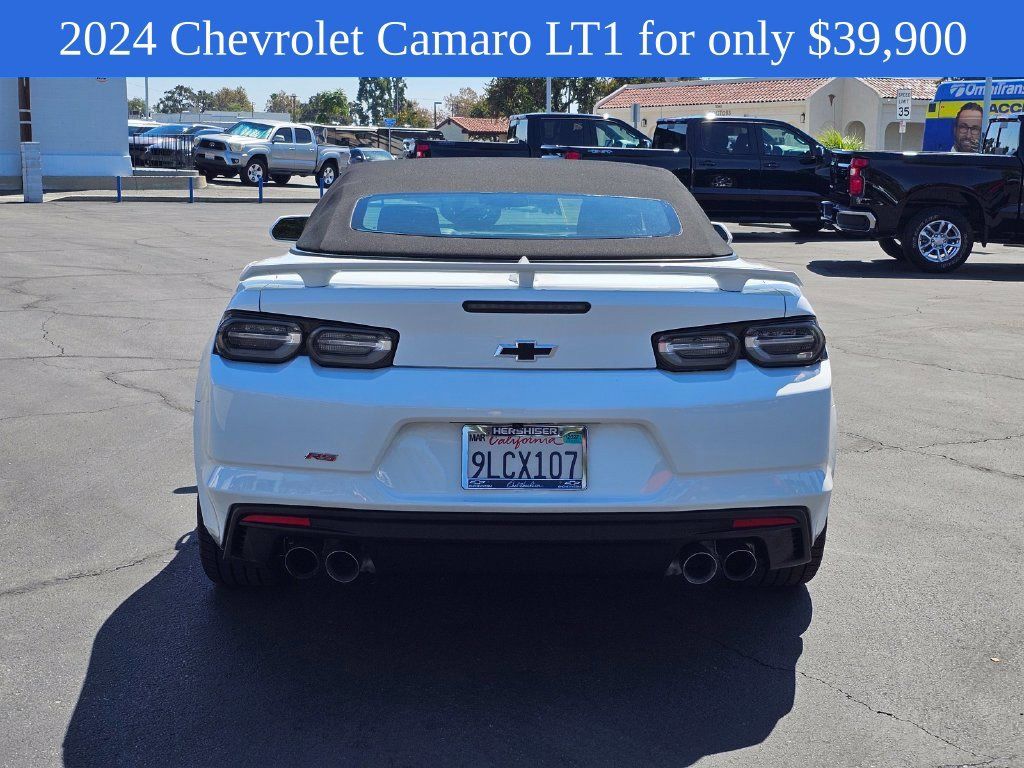 Used 2024 Chevrolet Camaro LT w/ RS Package RWD image 8