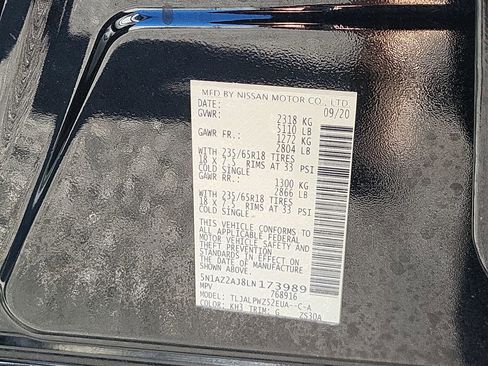 Used 2020 Nissan Murano S w/ Technology Package image 30