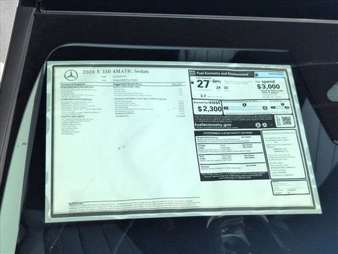 New 2026 Mercedes-Benz E 350 4MATIC Sedan image 18