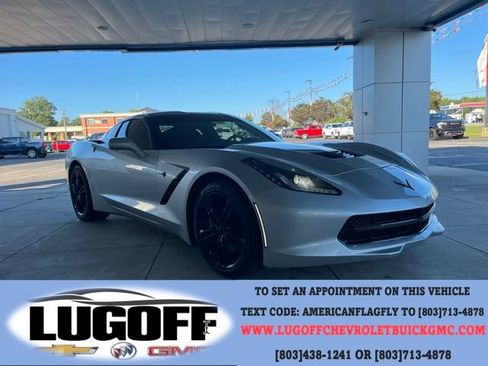 Used 2017 Chevrolet Corvette Stingray Coupe w/ Carbon Flash Badge Package RWD image 1