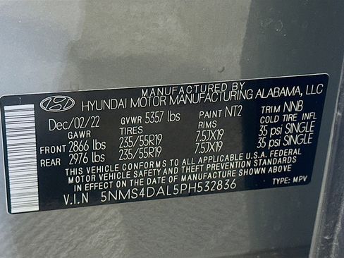 Used 2023 Hyundai Santa Fe Limited image 12