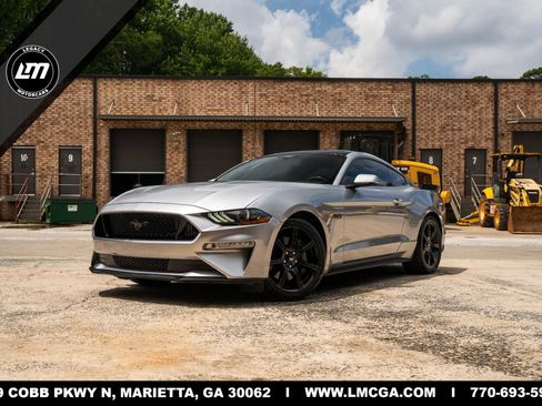 Used 2020 Ford Mustang GT Premium w/ Black Accent Package RWD image 1