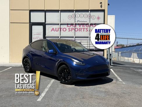Used 2020 Tesla Model Y Long Range AWD/4WD image 1