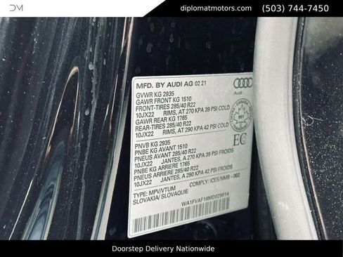 Used 2021 Audi Q8 Prestige AWD/4WD image 49