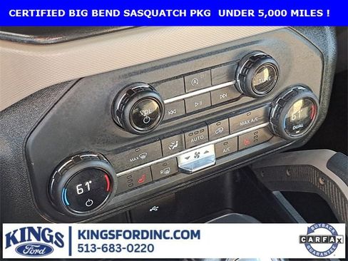 Certified 2021 Ford Bronco Big Bend w/ Sasquatch Package image 15