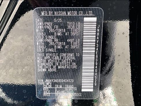 New 2025 Nissan Armada SV image 22