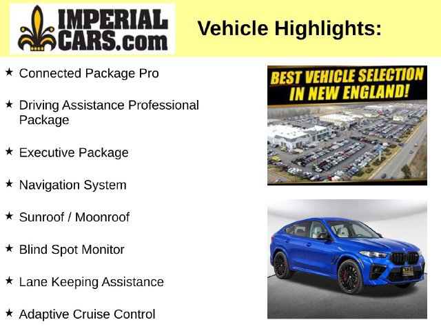 Used 2025 BMW X6 M Competition w/ Executive Package AWD/4WD image 3