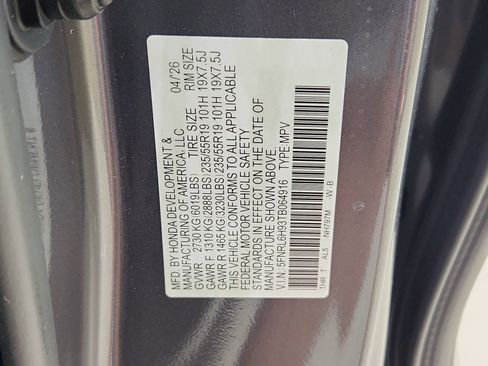 New 2026 Honda Odyssey Elite image 15