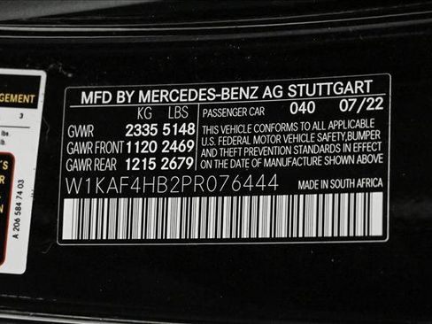 Certified 2023 Mercedes-Benz C 300 4MATIC Sedan image 27